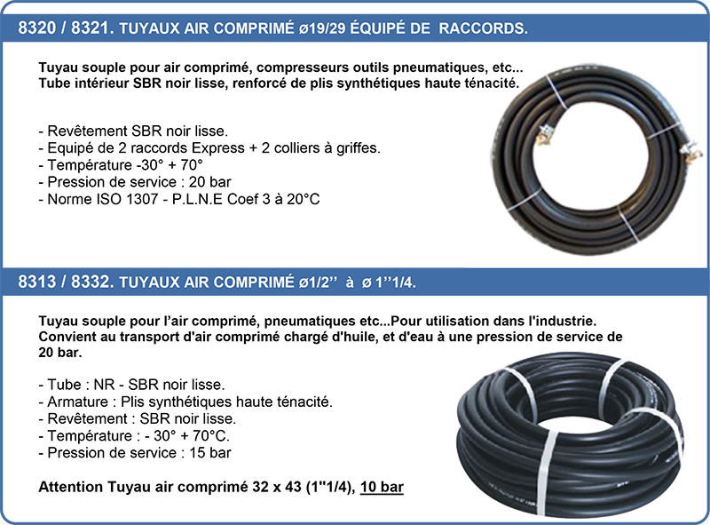 Tuyau air comprimé aluminium 20 x 1.3 mm 4 m